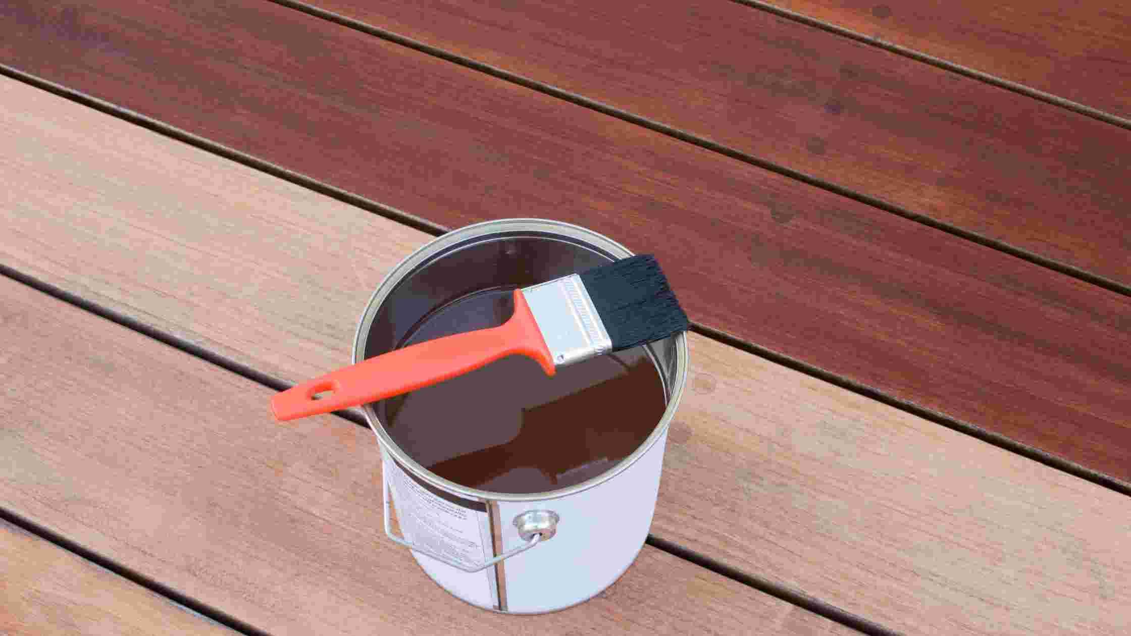 How Long Should Deck Stain Dry Before Walking On It?